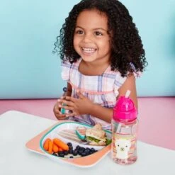 Skip Hop Gourde à Paille Zoo Lama (350 Ml) -Skip Hop gourde a paille zoo lama 350 ml 5