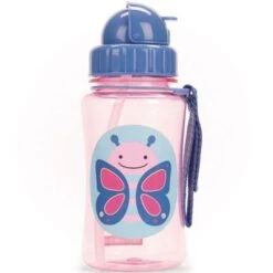 Skip Hop Gourde à Paille Zoo Papillon Rose