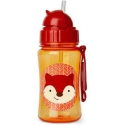 Skip Hop Gourde à Paille Zoo Renard (350 Ml) -Skip Hop gourde a paille zoo renard 350 ml 3