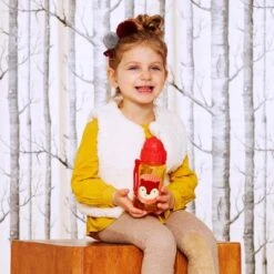 Skip Hop Gourde à Paille Zoo Renard (350 Ml) -Skip Hop gourde a paille zoo renard 350 ml 4