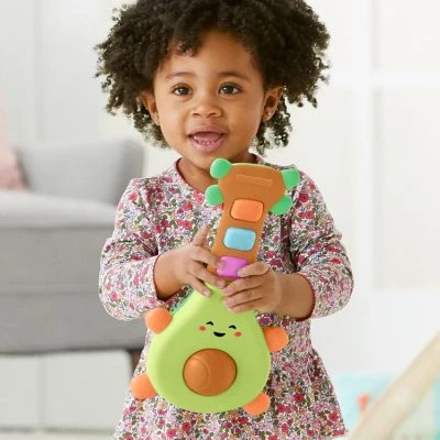 Skip Hop Jouet Musical Guitare Farmstand Rock-A-Mole Avocat 2 Skip Hop Jouet Musical Guitare Farmstand Rock-A-Mole Avocat – Image 2