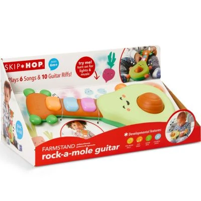 Skip Hop Jouet Musical Guitare Farmstand Rock-A-Mole Avocat 8 Skip Hop Jouet Musical Guitare Farmstand Rock-A-Mole Avocat – Image 8