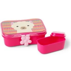 Skip Hop Lunch Box Zoo Lama -Skip Hop lunch box zoo lama 3
