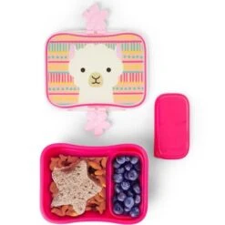 Skip Hop Lunch Box Zoo Lama -Skip Hop lunch box zoo lama 4