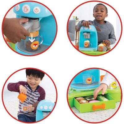 Skip Hop Machine à Café Et Accessoires Zoo Bark-ista (18 Pièces) 4 Skip Hop Machine à Café Et Accessoires Zoo Bark-ista (18 Pièces) – Image 4