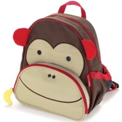 Skip Hop -Skip Hop sac a dos enfant zoo singe marron 2