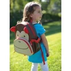 Skip Hop Sac à Dos Enfant Zoo Singe Marron -Skip Hop sac a dos enfant zoo singe marron 3