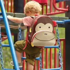 Skip Hop Sac à Dos Enfant Zoo Singe Marron -Skip Hop sac a dos enfant zoo singe marron 4