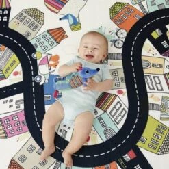 Skip Hop Tapis De Jeu Réversible Vibrant Village (218 X 132 Cm) -Skip Hop tapis de jeu reversible vibrant village 218 x 132 cm 3