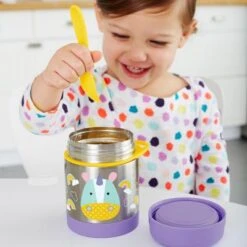 Skip Hop Thermos Alimentaire Zoo Licorne (325 Ml) -Skip Hop thermos alimentaire zoo licorne 325 ml 4
